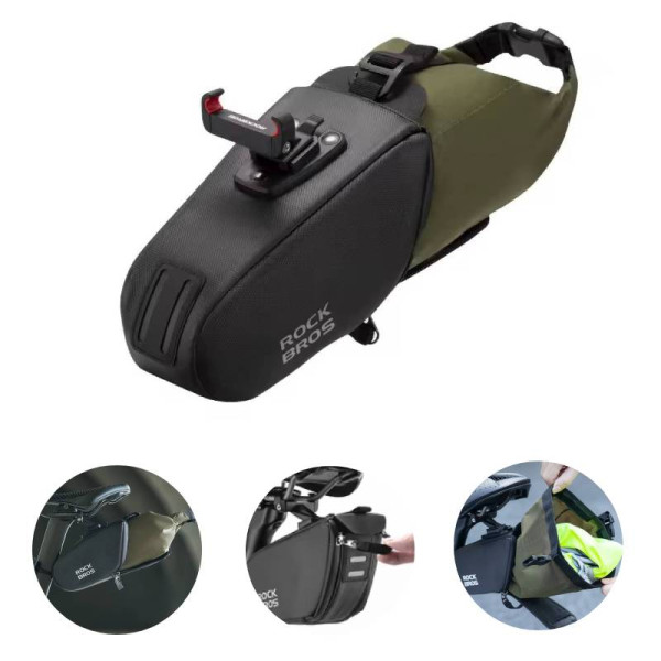 Torba rowerowa, sakwa pod siodło Rockbros 30130058001 wodoodporna, regulowana