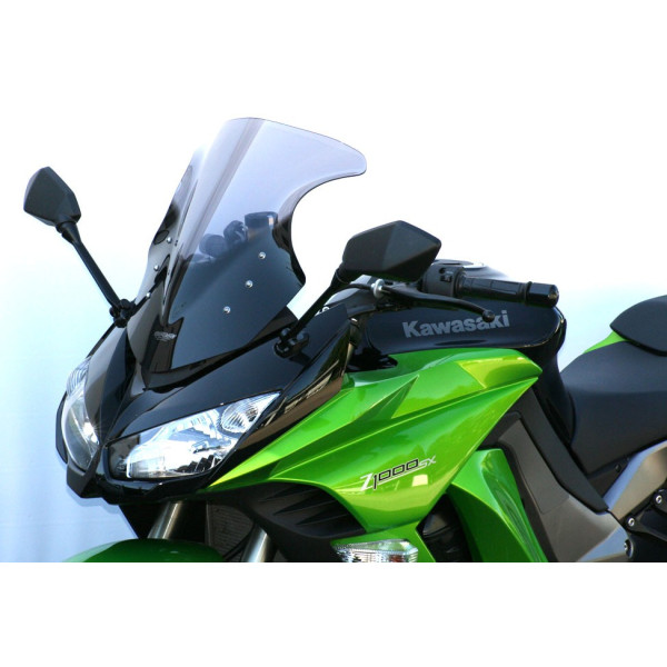 Szyba motocyklowa MRA KAWASAKI Z 1000 SX, ZXT00G/ZXT00L/ZXT00M, 2011-2016, forma R, czarna