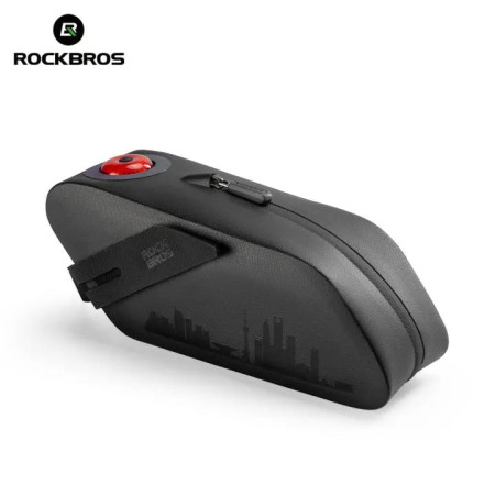 Skawa podsiodłowa, torba rowerowa z tylną lampką LED Rockbros 30130088
