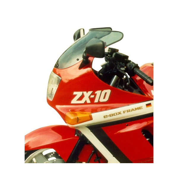 Szyba motocyklowa MRA KAWASAKI ZX 10, ZXT00B, -2003, forma S, przyciemniana