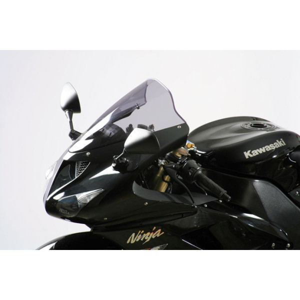 Szyba motocyklowa MRA KAWASAKI ZX 10 R, ZX636C/ZX600N/XCT00D, 2006-2007, forma R, czarna