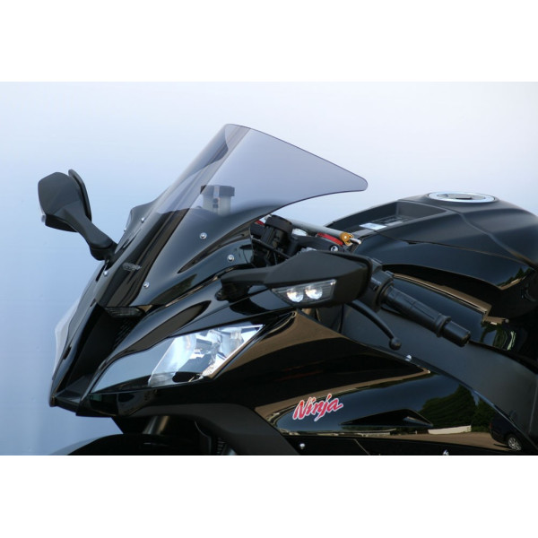 Szyba motocyklowa MRA KAWASAKI ZX 10 R, ZXT00J, 2011-2015, forma OM, przyciemniana