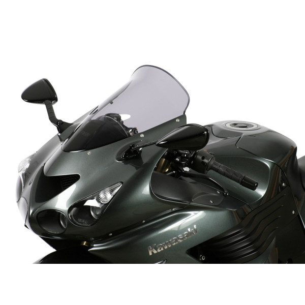 Szyba motocyklowa MRA KAWASAKI ZX 14 R, ZXT40A/ZXT40C/ZXT40E/ZX14, 2006-, forma T, bezbarwna