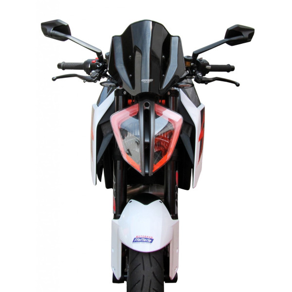 Szyba motocyklowa MRA KTM 1290 SUPER DUKE R, KTM SUPERDUKE, 2017-2019, forma NSPM, bezbarwna