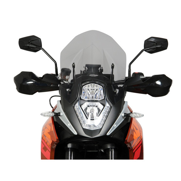 Szyba motocyklowa MRA KTM ADVENTURE 1050, KTM ADVENTURE, 2015-, forma T, czarna