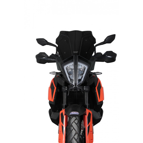 Szyba motocyklowa MRA KTM ADVENTURE 790 R, , 2018-, forma SPN, czarna