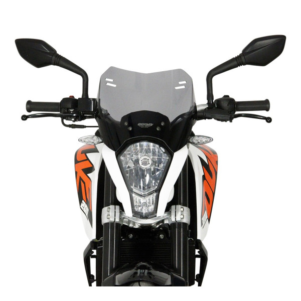 Szyba motocyklowa MRA KTM DUKE 125, , -2016, forma S, bezbarwna